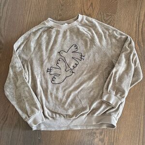 Terry H&M sweater size 8-10